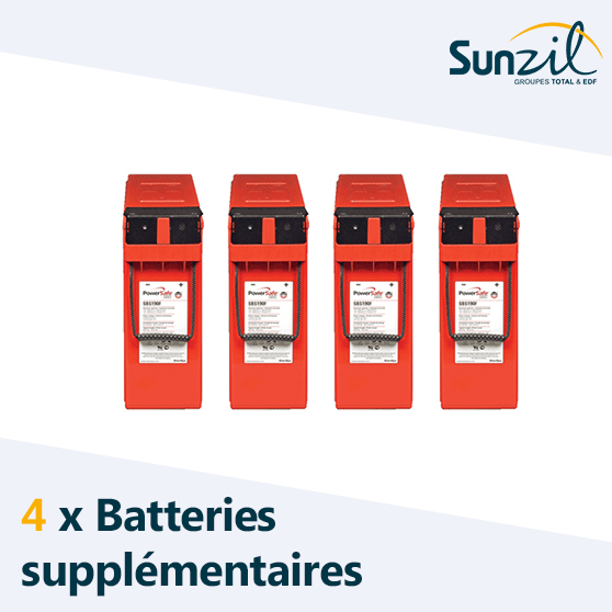 Batteries supplementaires
